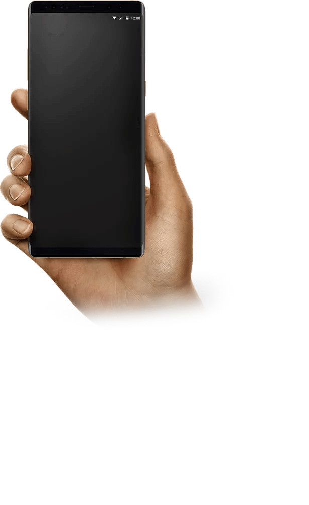 Phone in hand