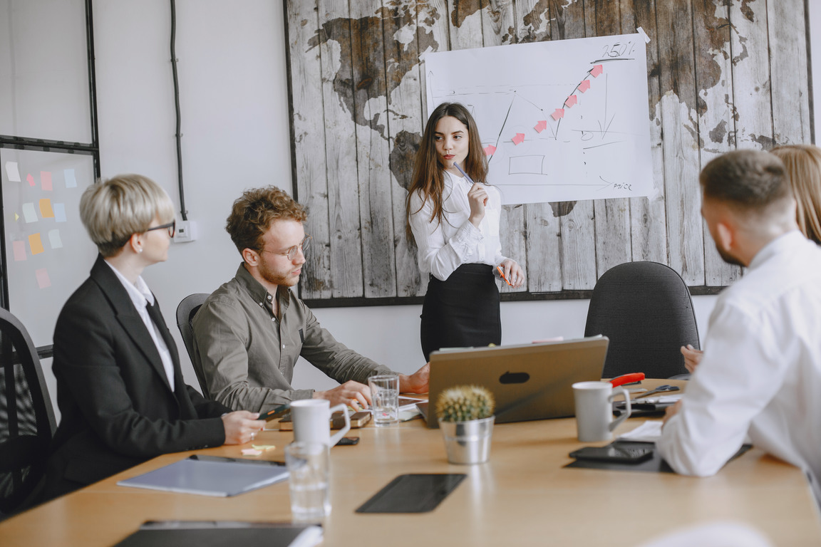 Business team meeting